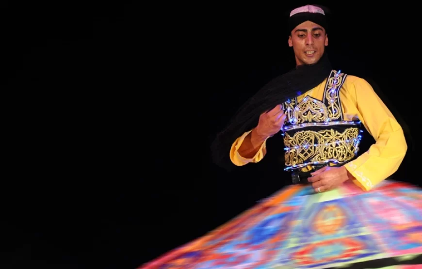 Al Tannoura egyptian heritage show at Wekalet El Ghoury