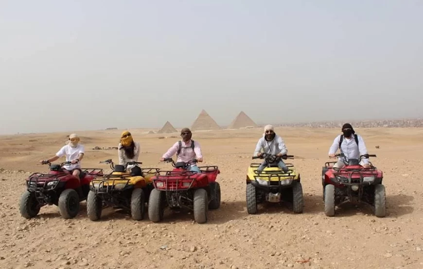 ATV Quad Bike Ride at Giza Pyramids