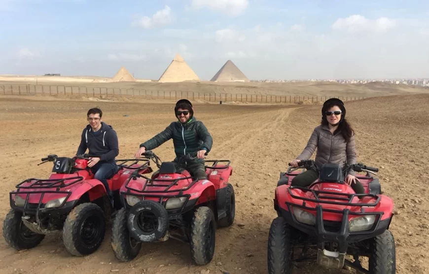 ATV Quad Bike Ride at Giza Pyramids