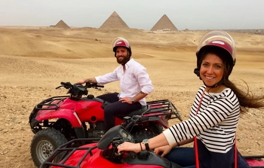 ATV Quad Bike Ride at Giza Pyramids