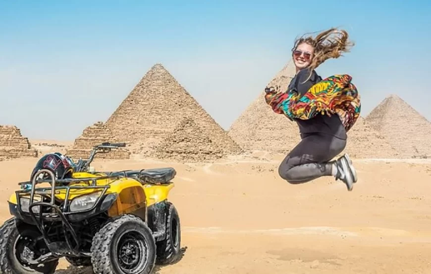 ATV Quad Bike Ride at Giza Pyramids