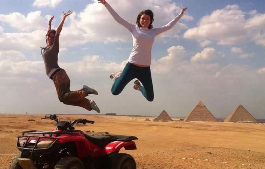 ATV Quad Bike Ride at Giza Pyramids