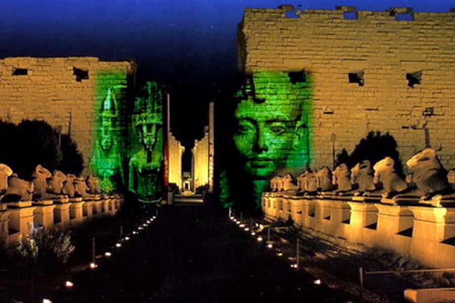 Luxor: Sound and Light Show at Karnak Temple